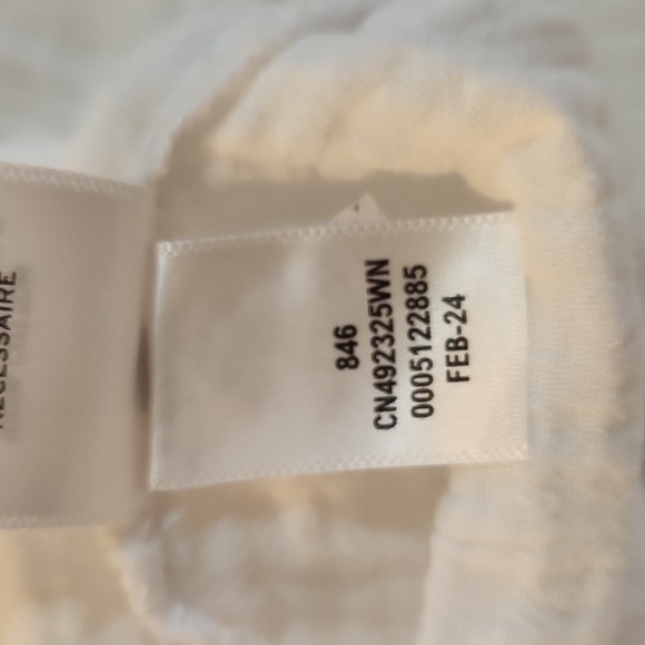 C*A*S*L*O*N Button Up Shirt White Size 3x - Picture 8 of 11